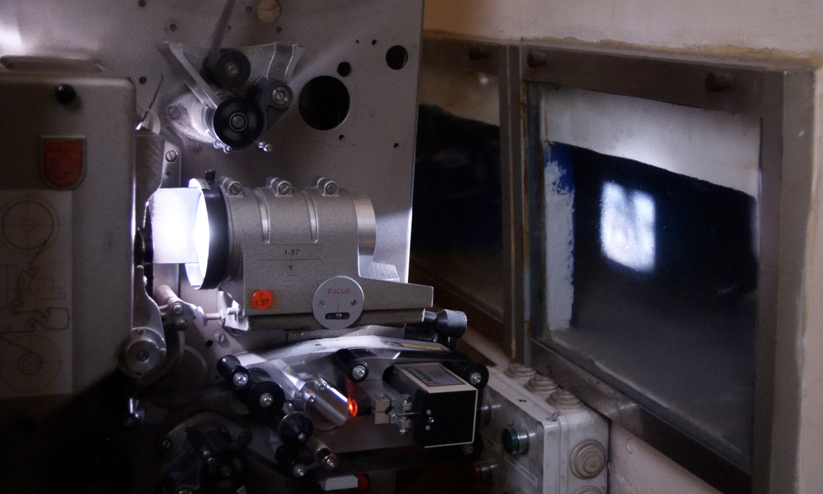 Proyector cinematográfico 35mm. 