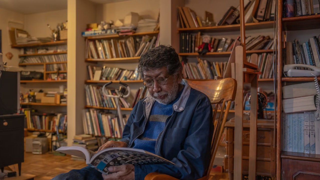 El dibujante y caricaturista Alejandro Salazar. 